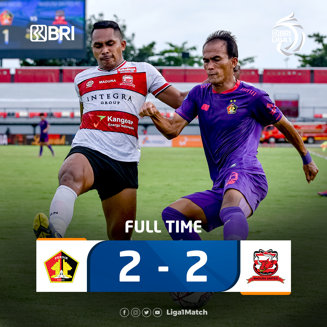 Laga Persik Kediri lawan Madura United