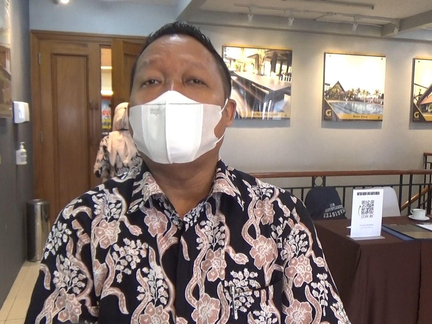 LPBHNU Kabupaten Kudus, Yusuf Istanto, menyampaikan kasus pencabulan yang didampingi, Selasa (8/3).