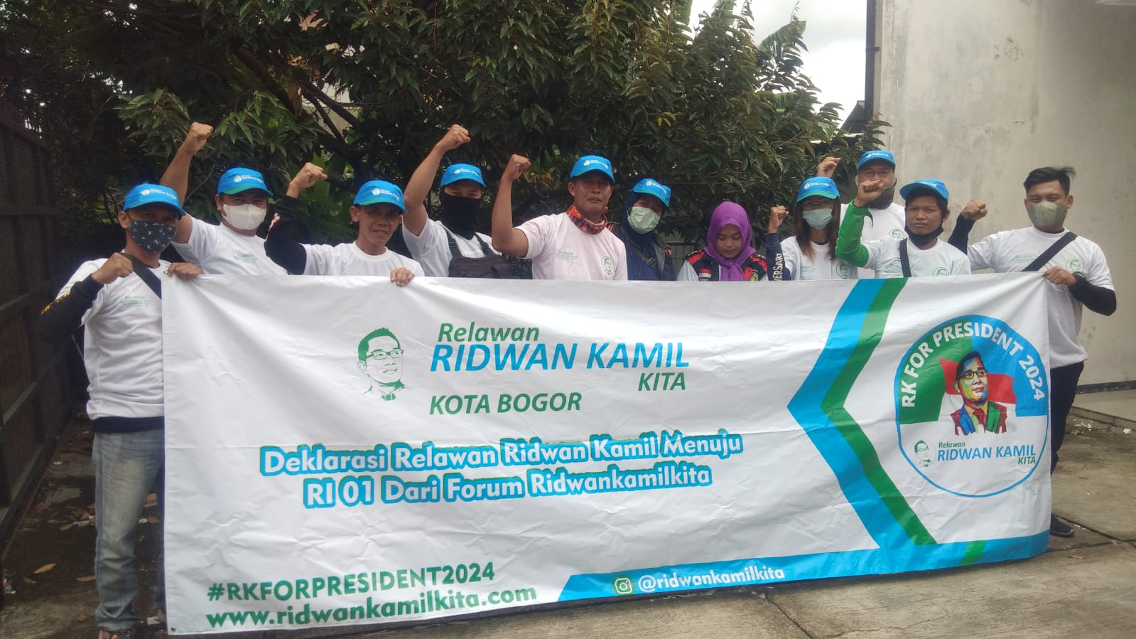 Relawan Ridwan Kami Kita terbentuk di Bogor