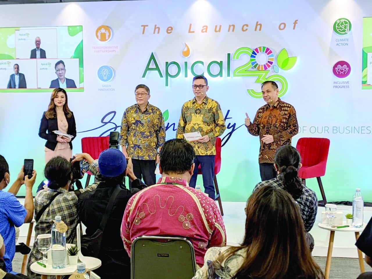 Acara inisiatif keberlanjutan yang strategis bernama Apical 2030. 