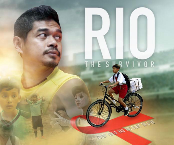 Poster film Rio The Survivor yang menyabet 24 penghargaan internasional dari berbagai negara.