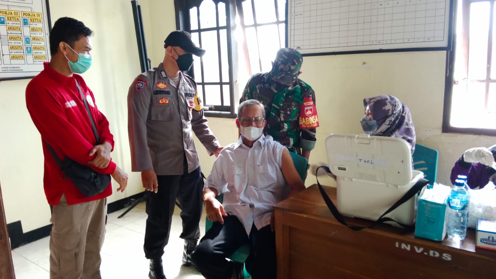 Badan Intelijen Negara Daerah (Binda) Jawa Tengah, mengoptimalkan langkah pencegahan Covid-19 dengan menggencarkan program vaksinasi. 