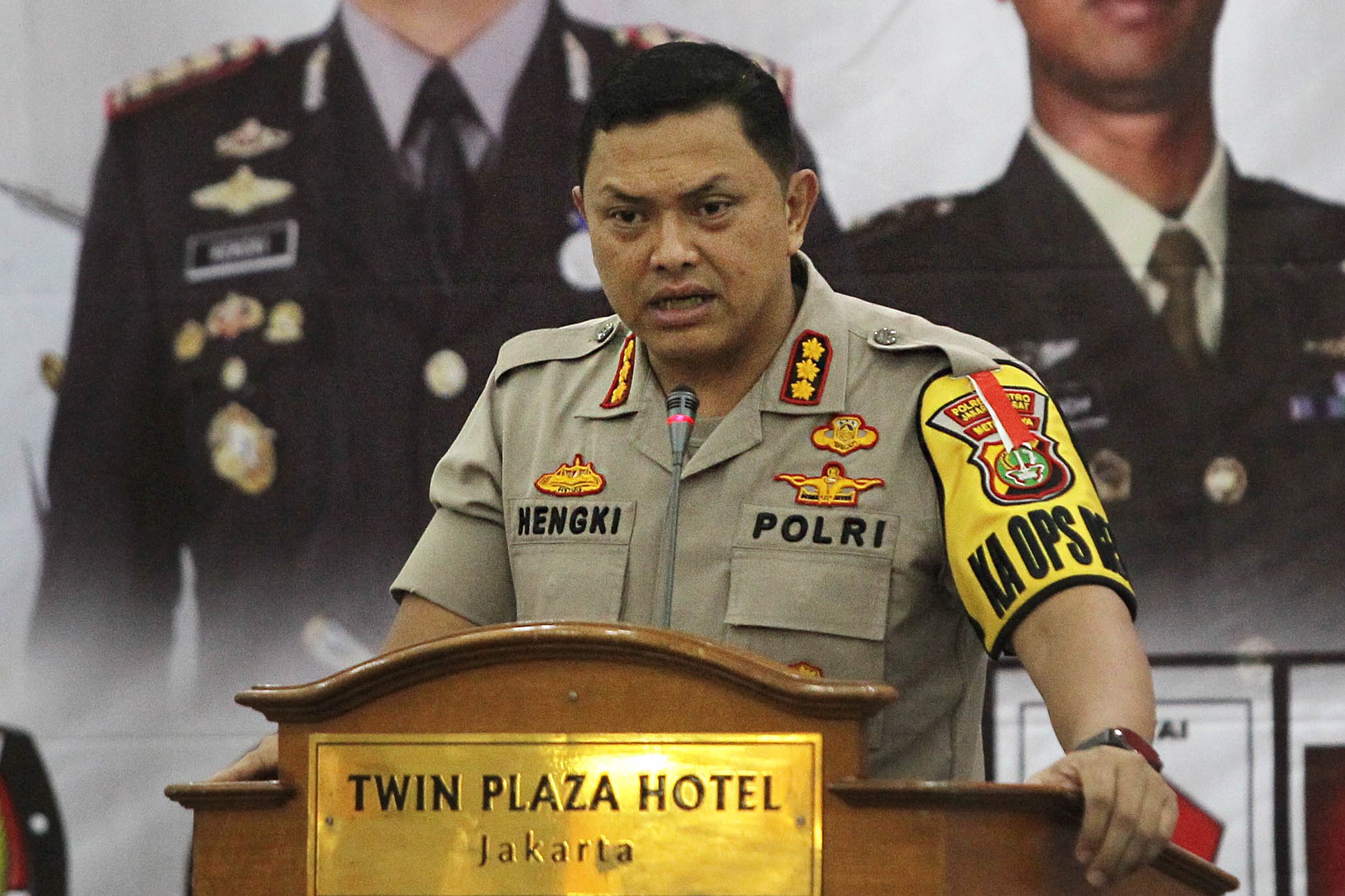 Kapolres Metro Jakarta Pusat Kombes Pol Hengki Haryadi 