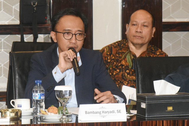 Wakil Ketua Komisi VII DPR RI Bambang Haryadi. 