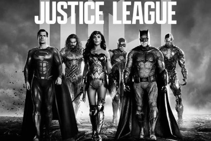 Poster film Snyder's Cut Justice League.