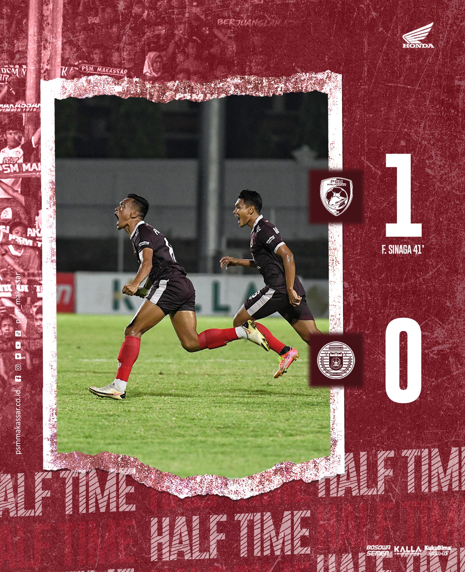 PSM Makassar lawan Persiraja