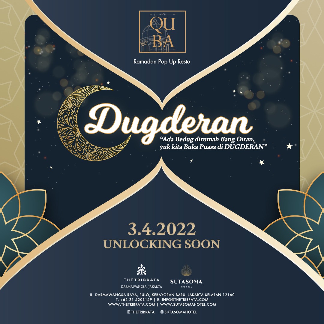 QUBA Ramadan Pop Up Resto 2022 Hadir Kembali di Sutasoma Hotel