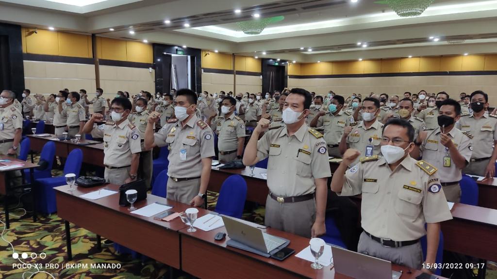 Bimbingan teknis verifikator quality assurance (QA) yang dilaksanakan di Manado.