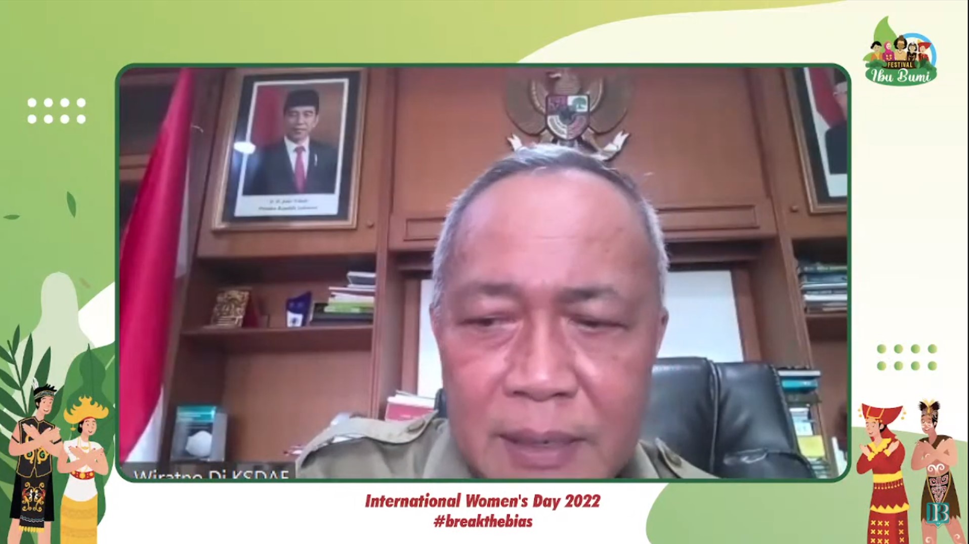 Direktur Jenderal KSDAE Wiratno 