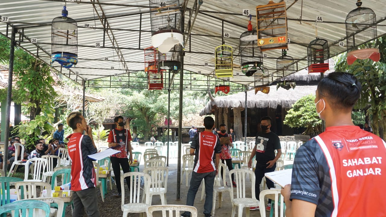 Turnamen kicau burung Sahabat Ganjar Cup