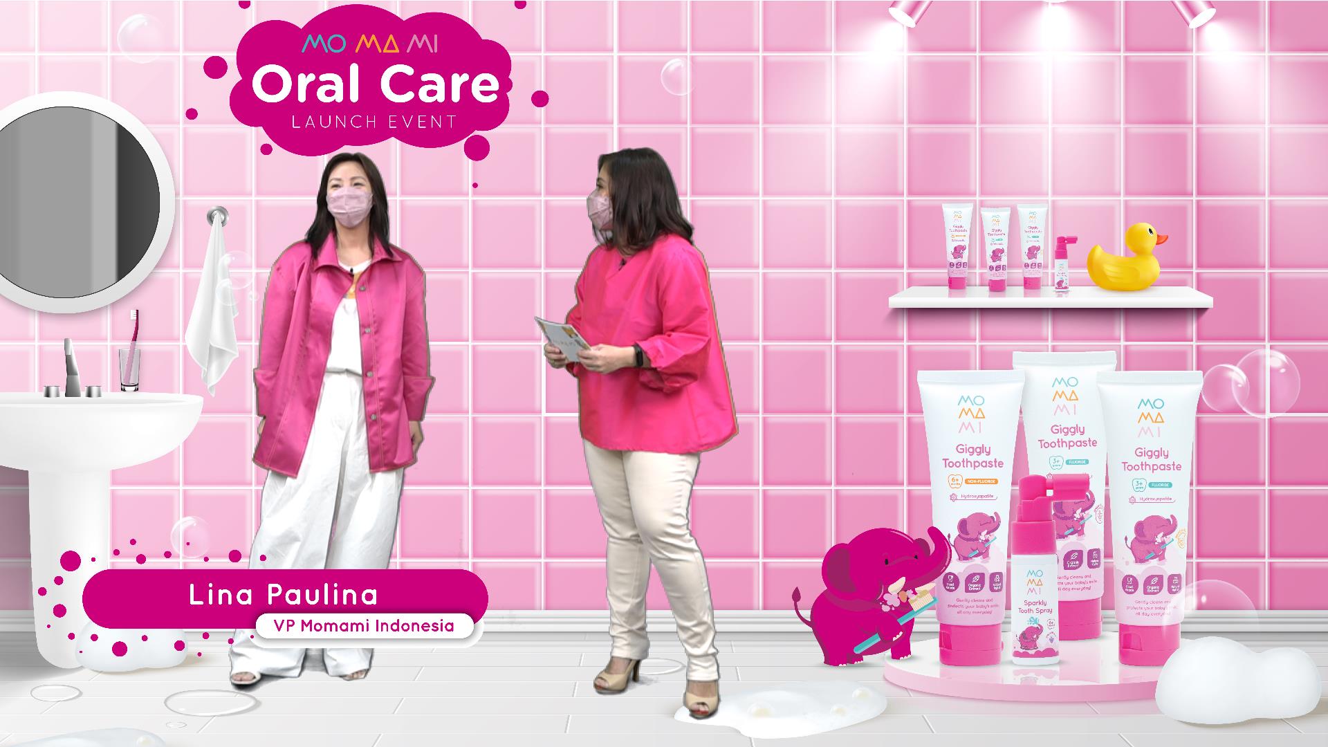 Vice president Momami, Lina Paulina.