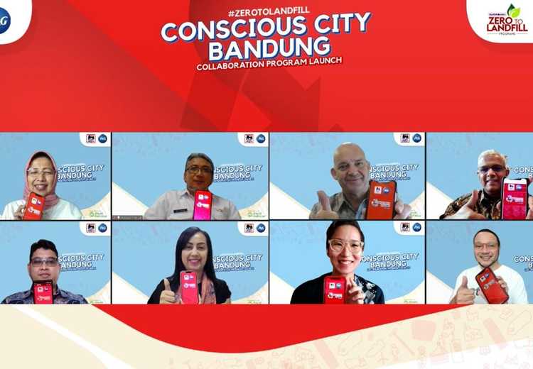 Peluncuran program Conscious City Bandung.