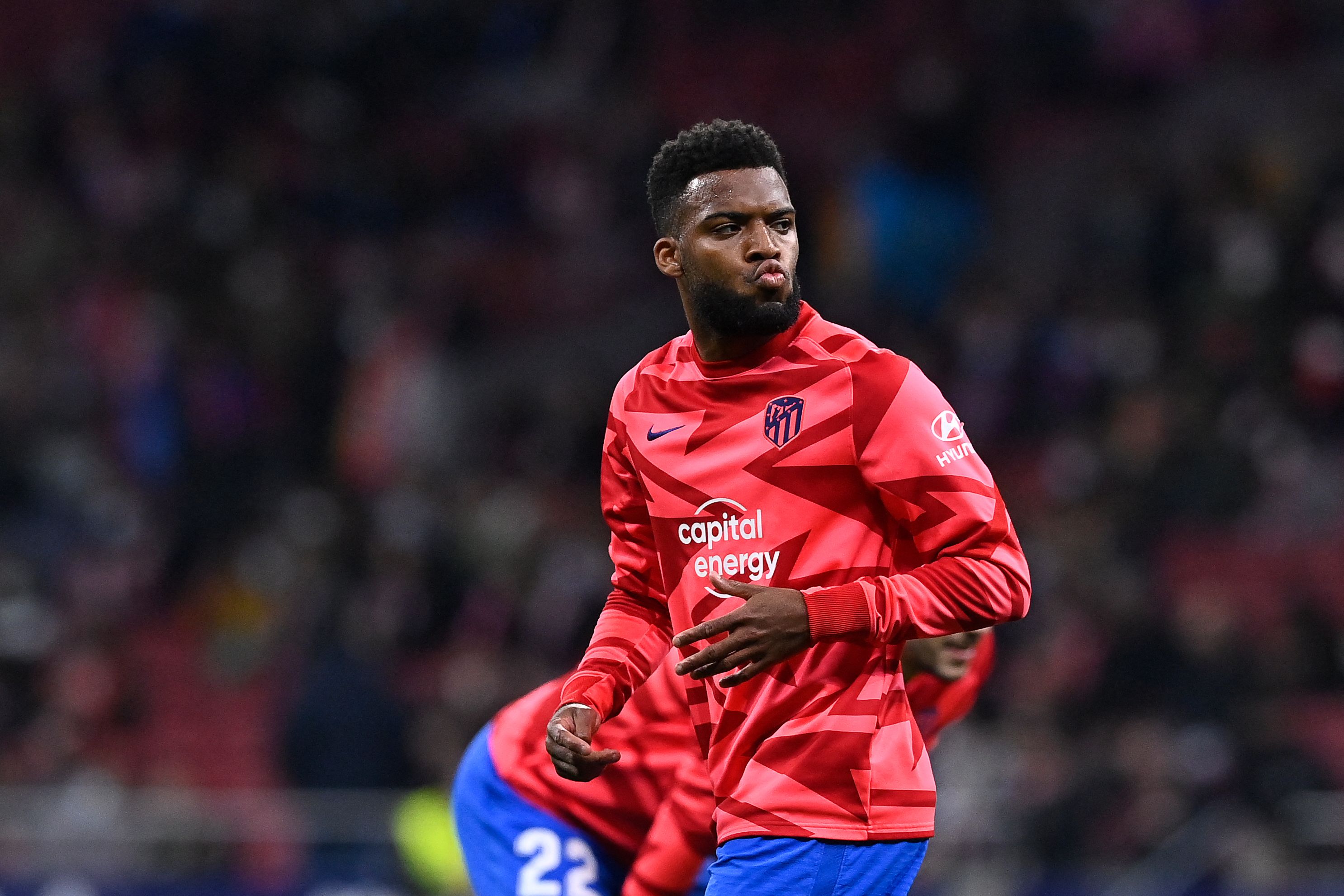 Gelandang Atletico Madrid Thomas Lemar