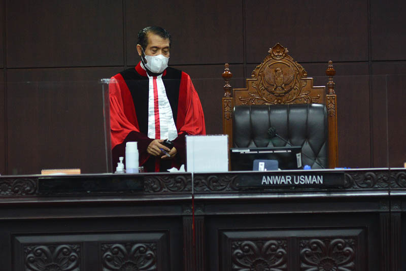  Ketua MK Anwar Usman