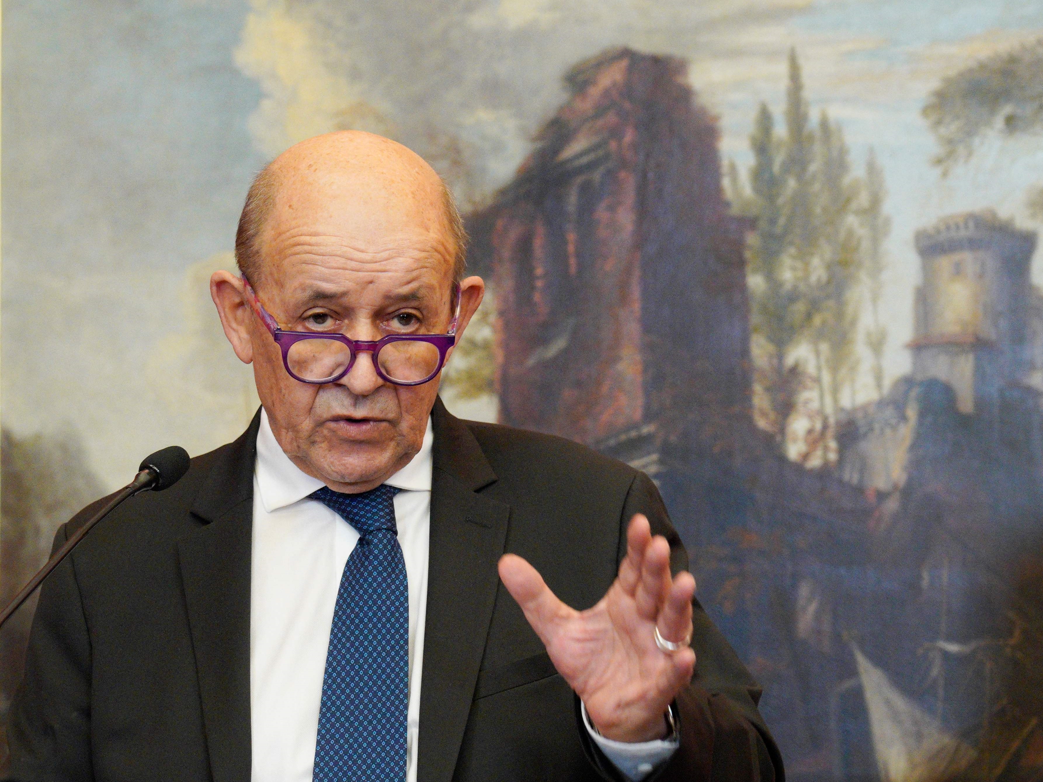 Jean-Yves Le Drian.