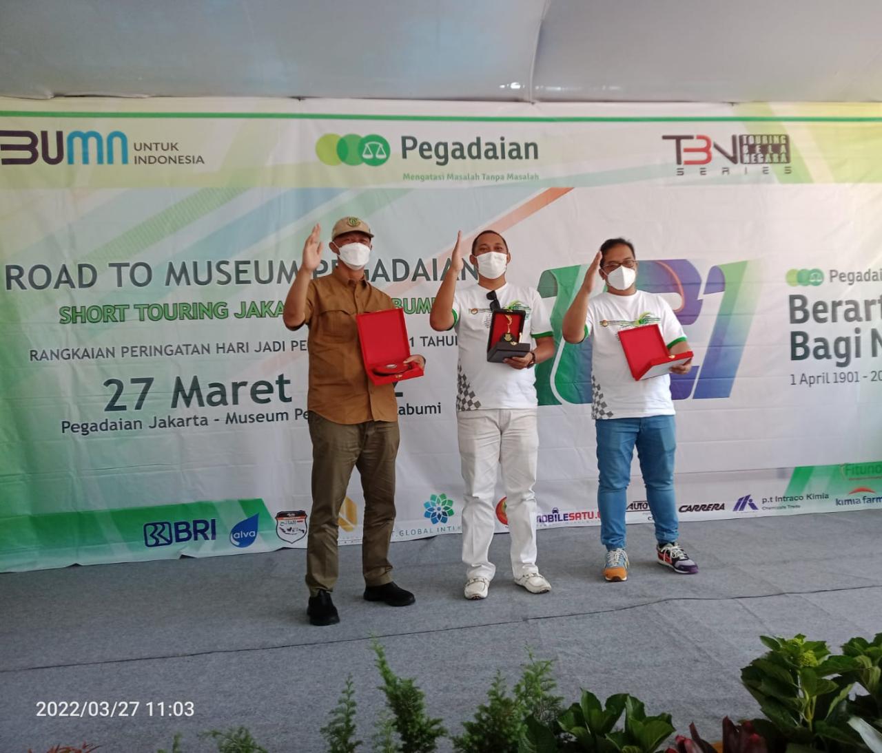 Touring Bela Negara Series Kunjungi Museum Pegadaian di Kota Sukabumi