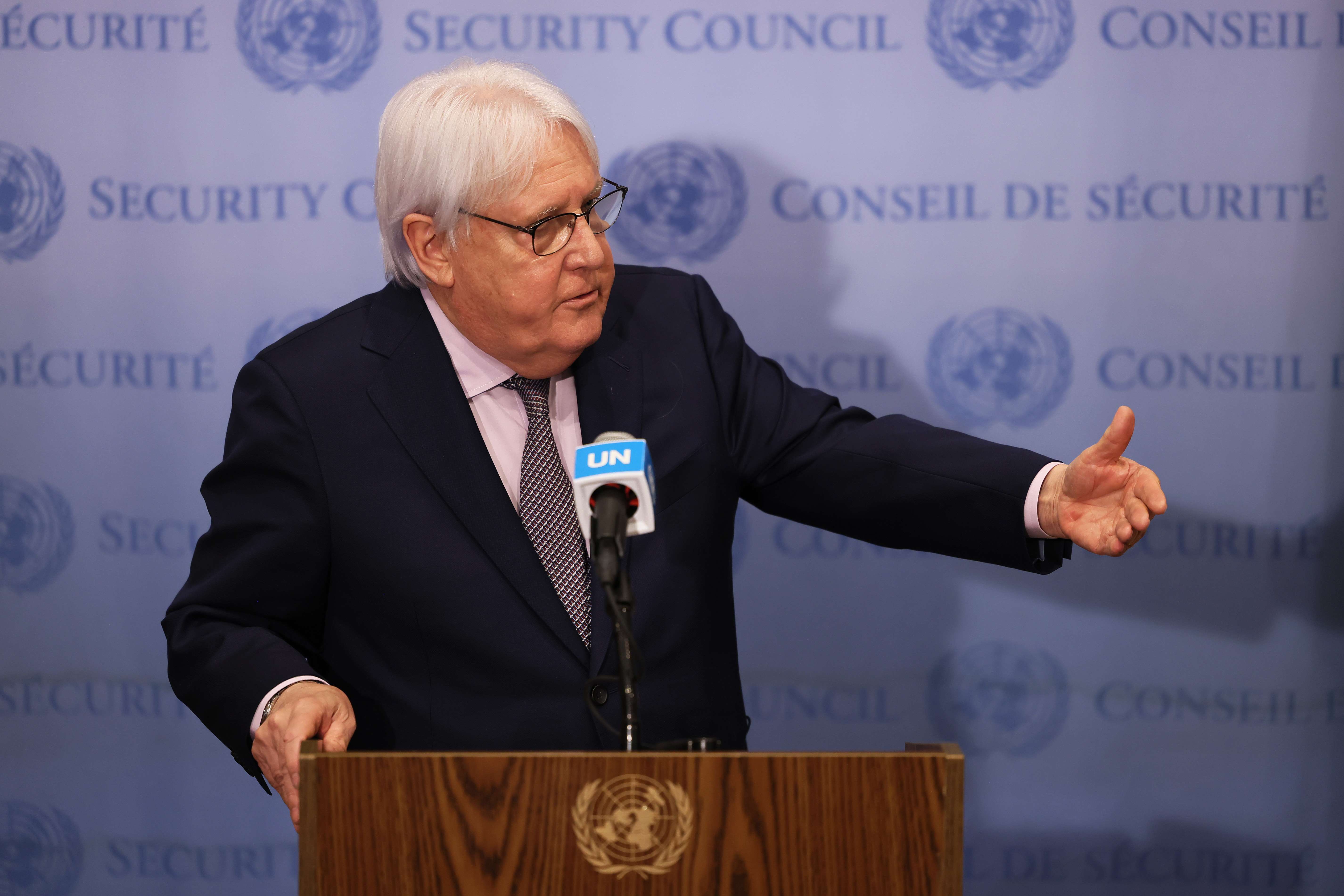 Wakil Sekjen PBB urusan Kemanusiaan Martin Griffiths