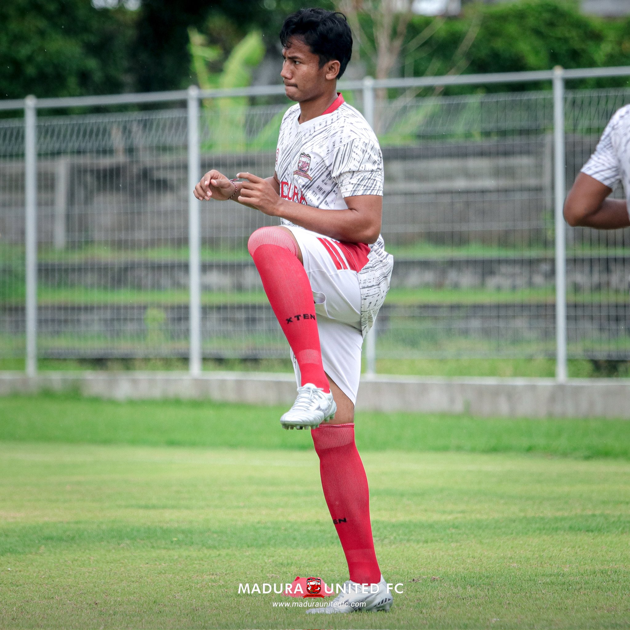Sesi latihan Madura United jelang derbi Jatim