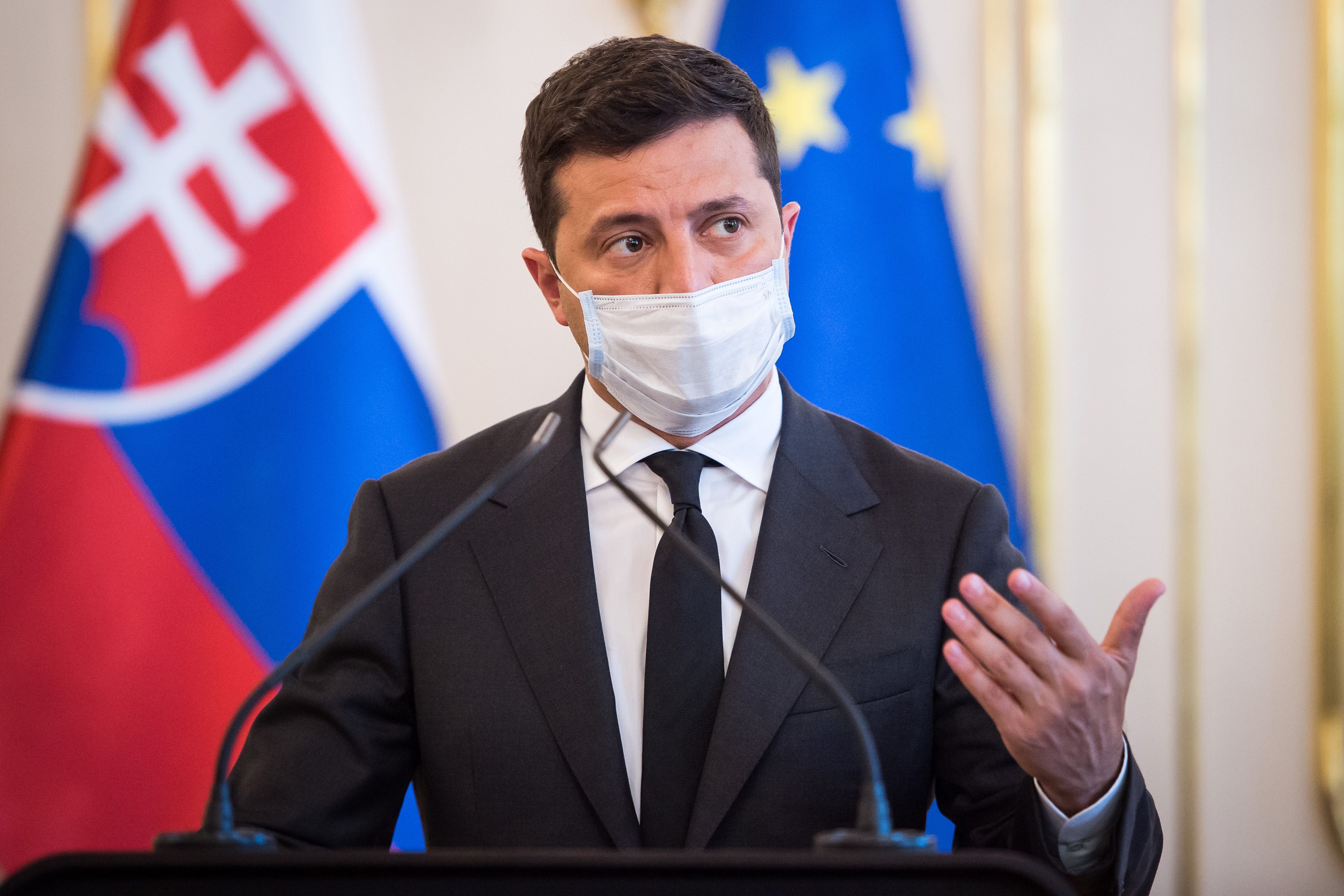 Presiden Ukraina Volodymyr Zelensky