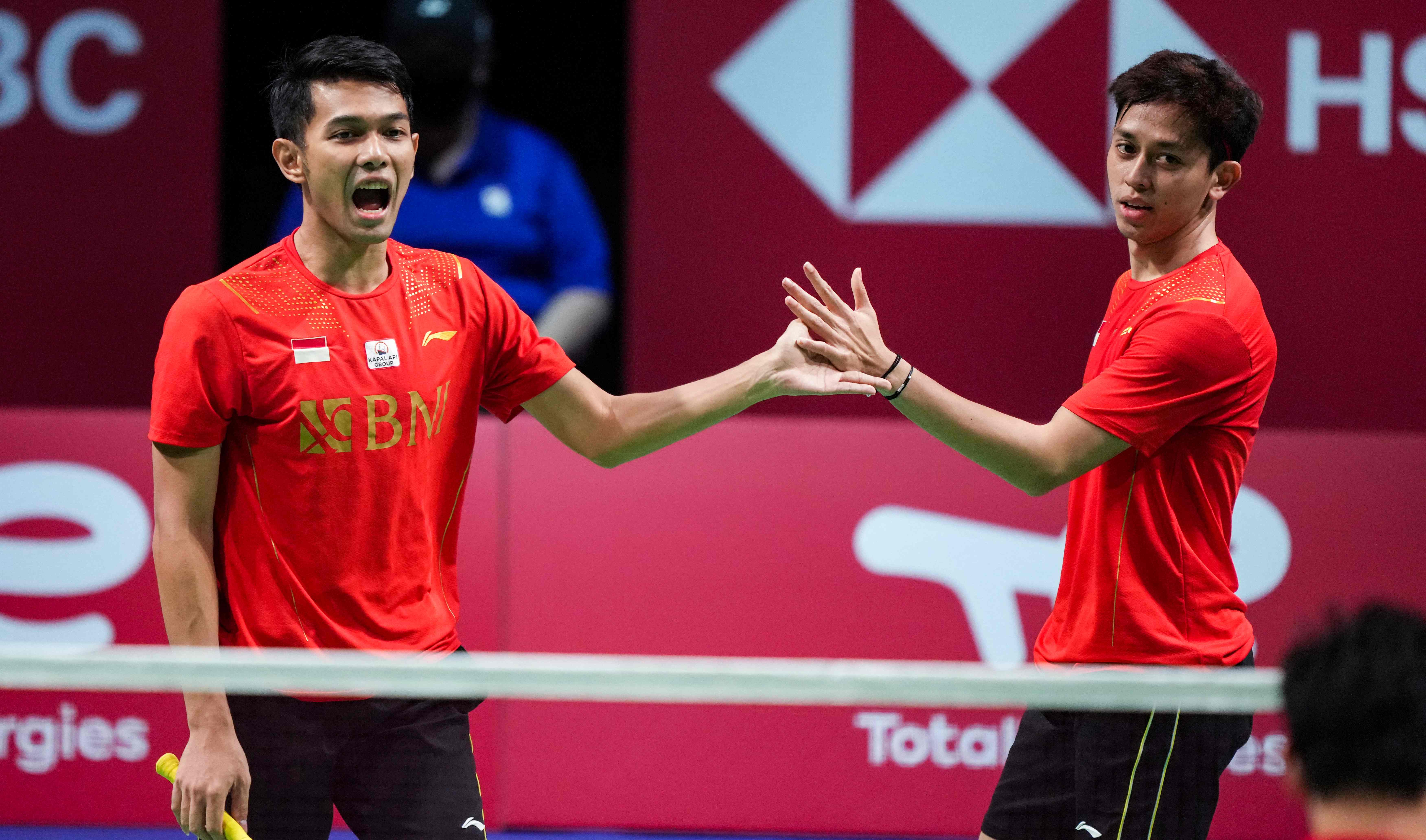 Ganda putra Fajar Alfian/Muhammad Rian Ardianto lolos ke final Swiss Open 2022.