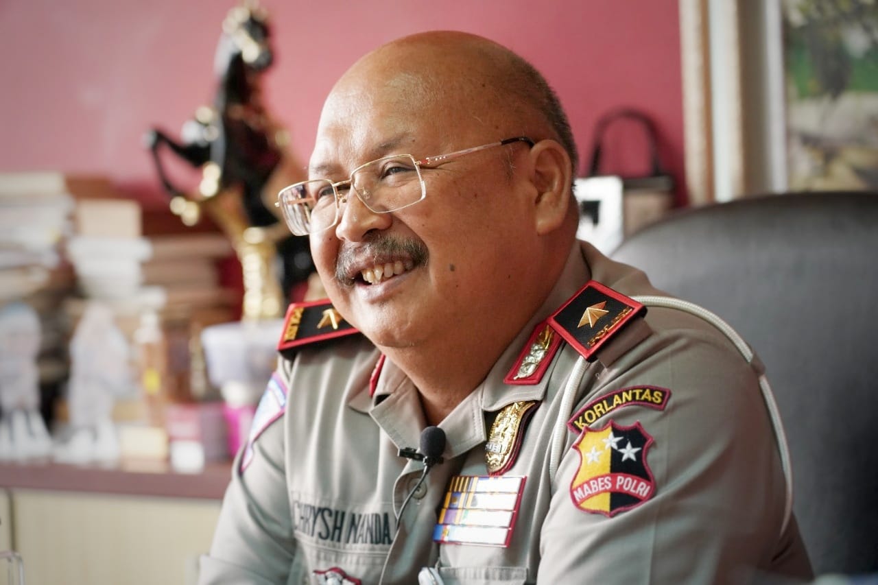 Direktur Keamanan dan Keselamatan (Dirkamsel) Korlantas Polri, Brigjen Chryshnanda Dwilaksana