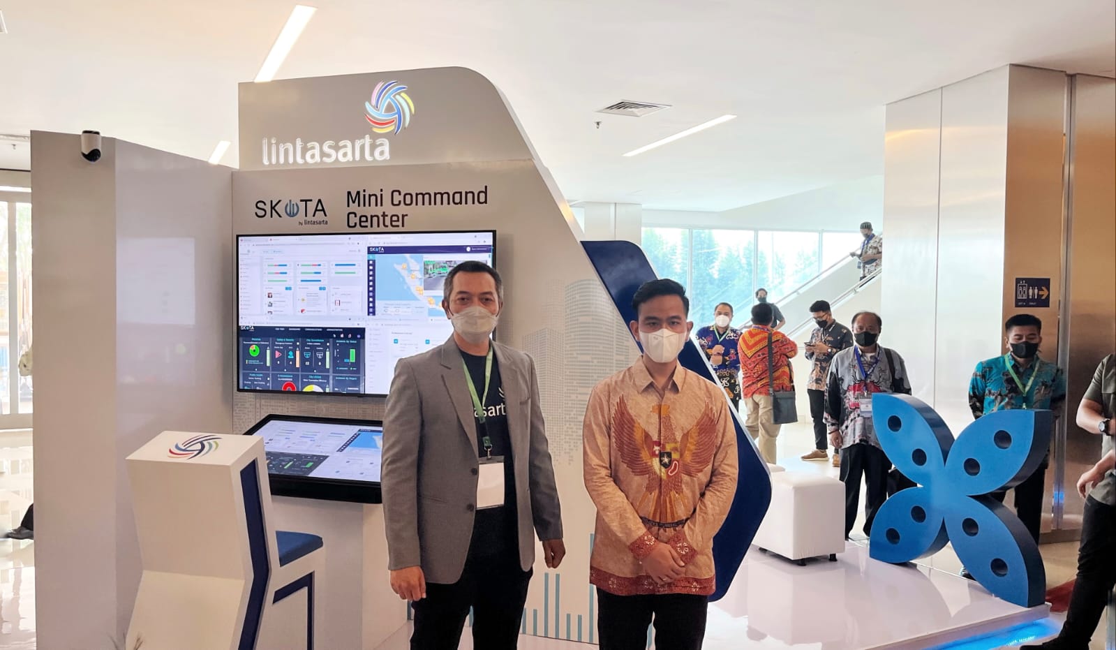 Lintasarta berpartisipasi dalam Digitalisasi Nusantara Expo & Summit (DNES) 2022