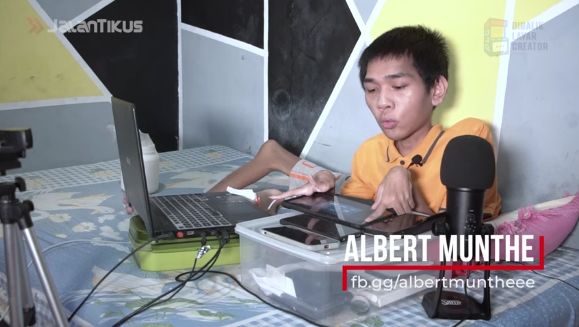 Streamer Gim Albert Munthe