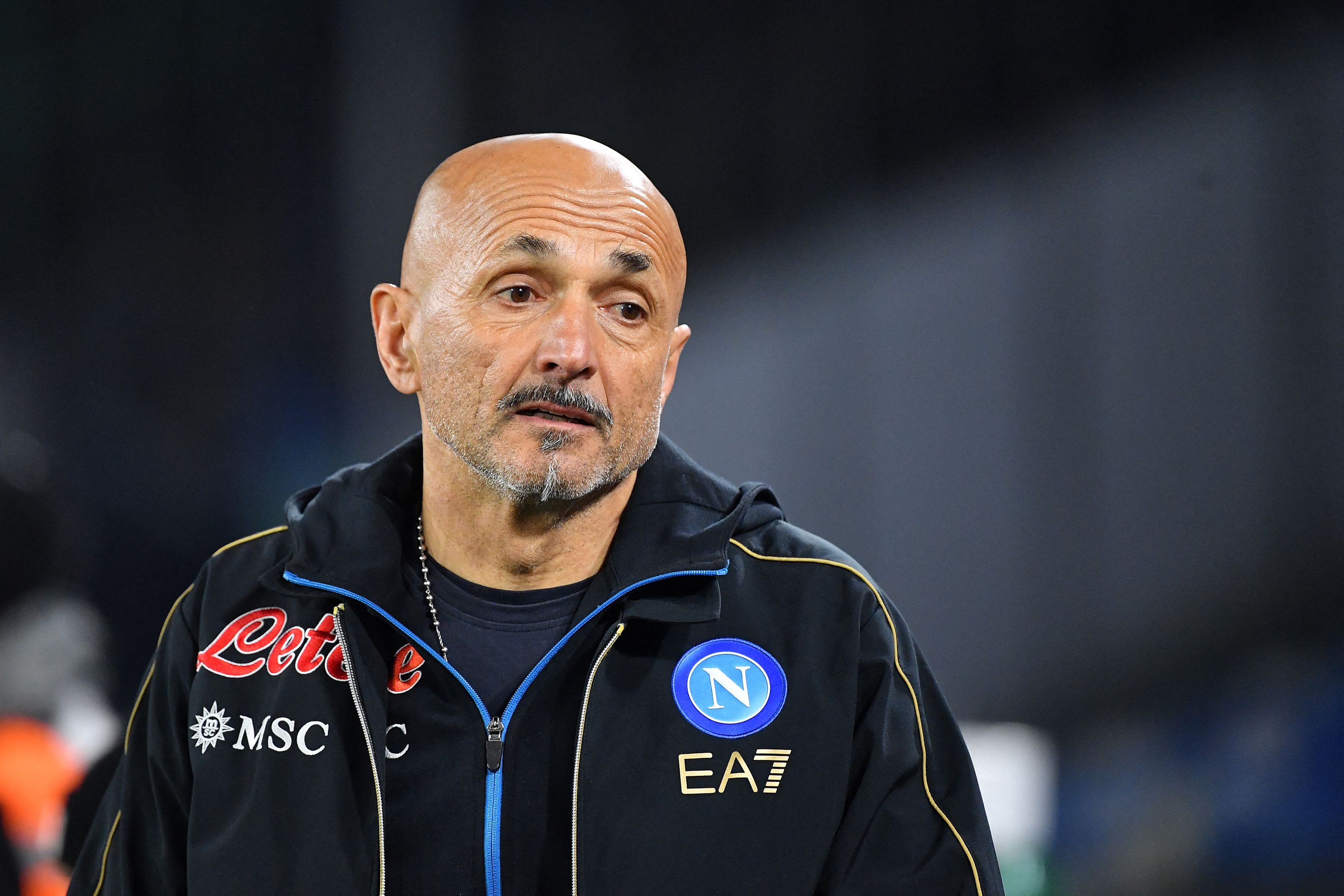 Pelatih Napoli Luciano Spalletti