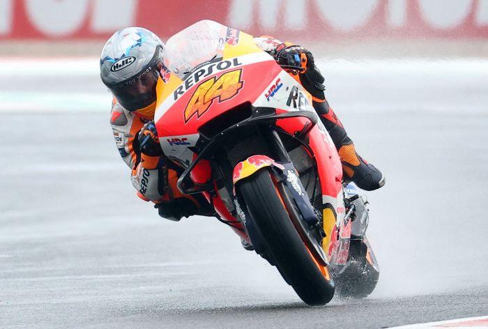 Pembalap tim Repsol Honda Pol Espargaro 