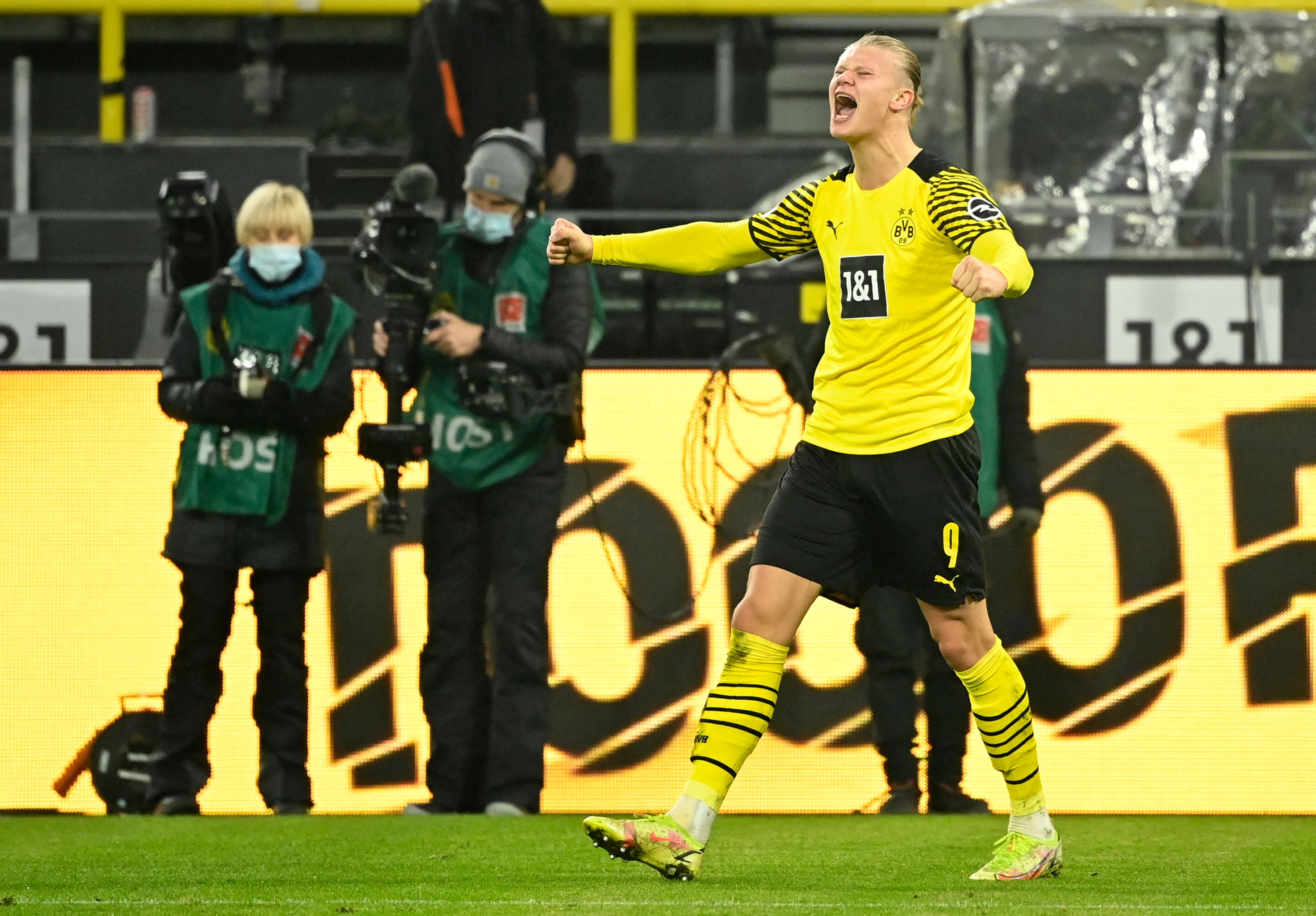 Penyerang Borussia Dortmund Erling Haaland