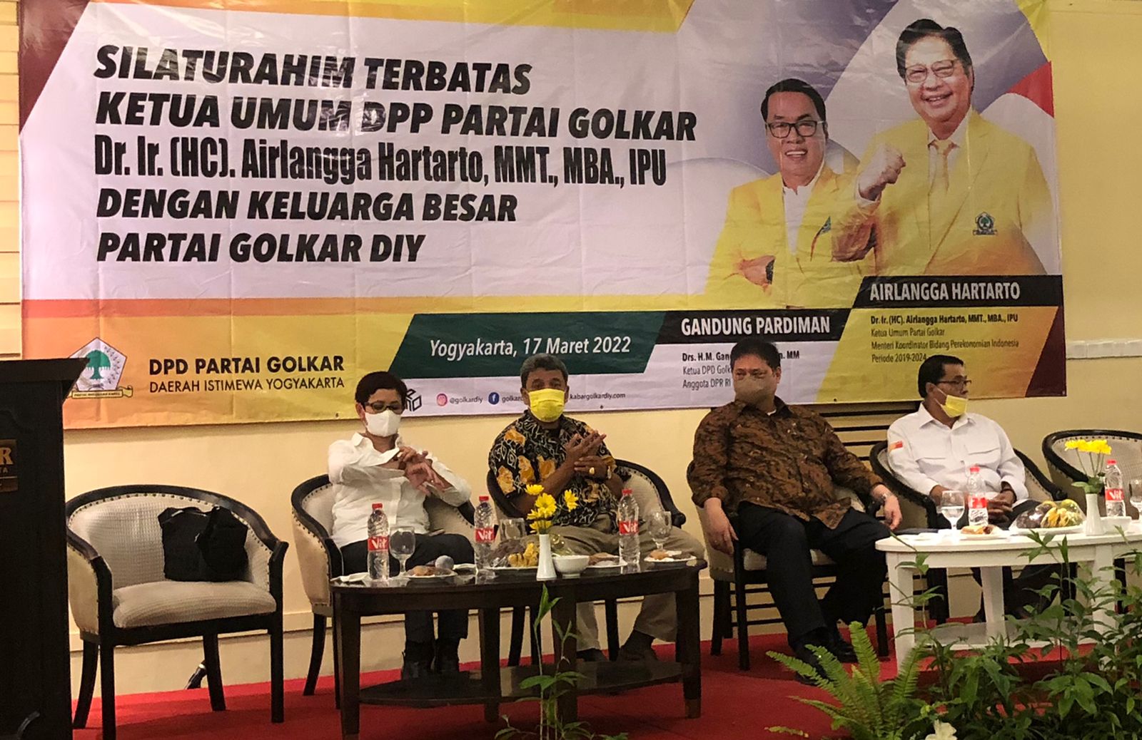 Silaturahmi Golkar di DIY