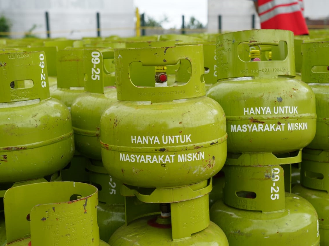 Ilustrasi elpiji 3 kg.