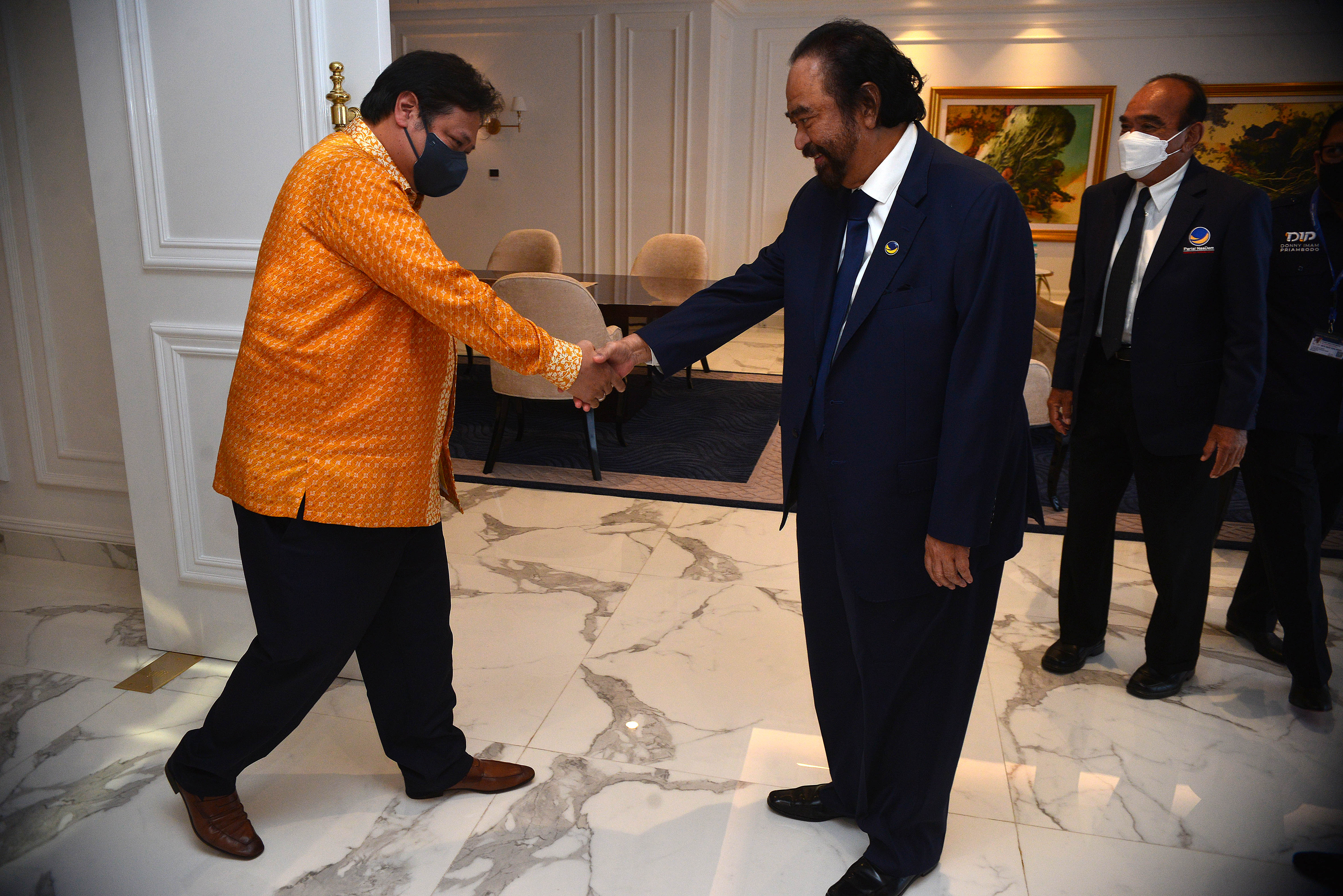 Surya Paloh Belum Lihat Urgensi Reshuffle Kabinet