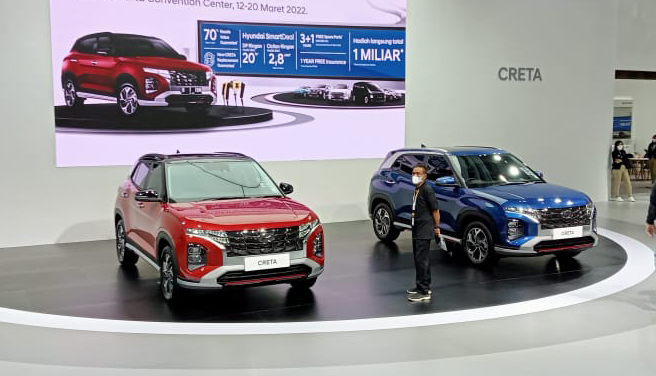 Hyundai Creta di Jakarta Auto Week 2022