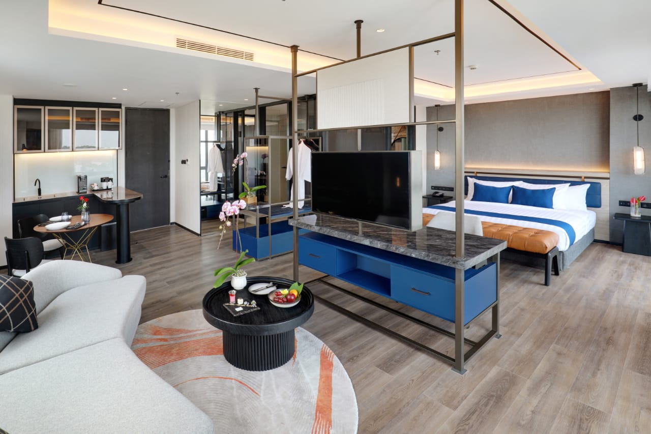 Ilustrasi; suasana kamar hotel arus