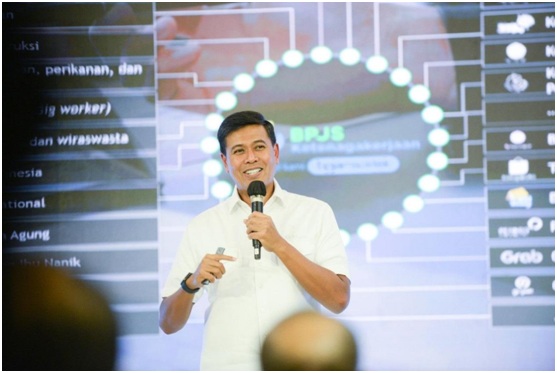 Direktur Utama BPJAMSOSTEK Anggoro Eko Cahyo.