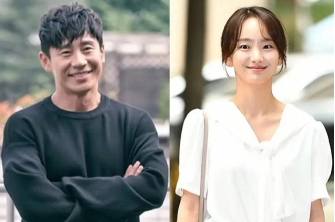 Shin Ha Kyun (kiri) dan Won Jin Ah