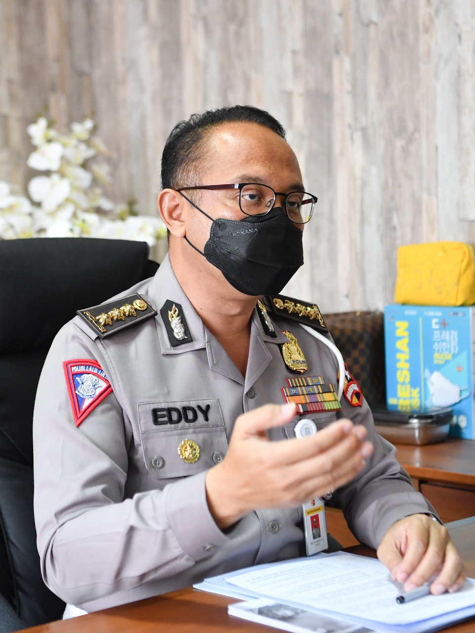 Kabagops Korlantas Polri, Kombes Pol Eddy Djunaedi