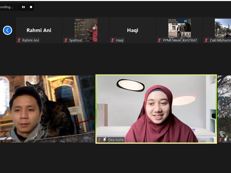 Diskusi Panel Online dengan tema Bagaimana Pengeras Suara Masjid di Tiga Kawasan Dunia pada Jumat (4/3).