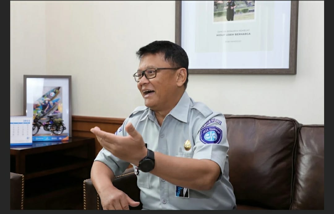 Direktur SDM dan Umum PT Jasa Raharja, Rubi Handojo