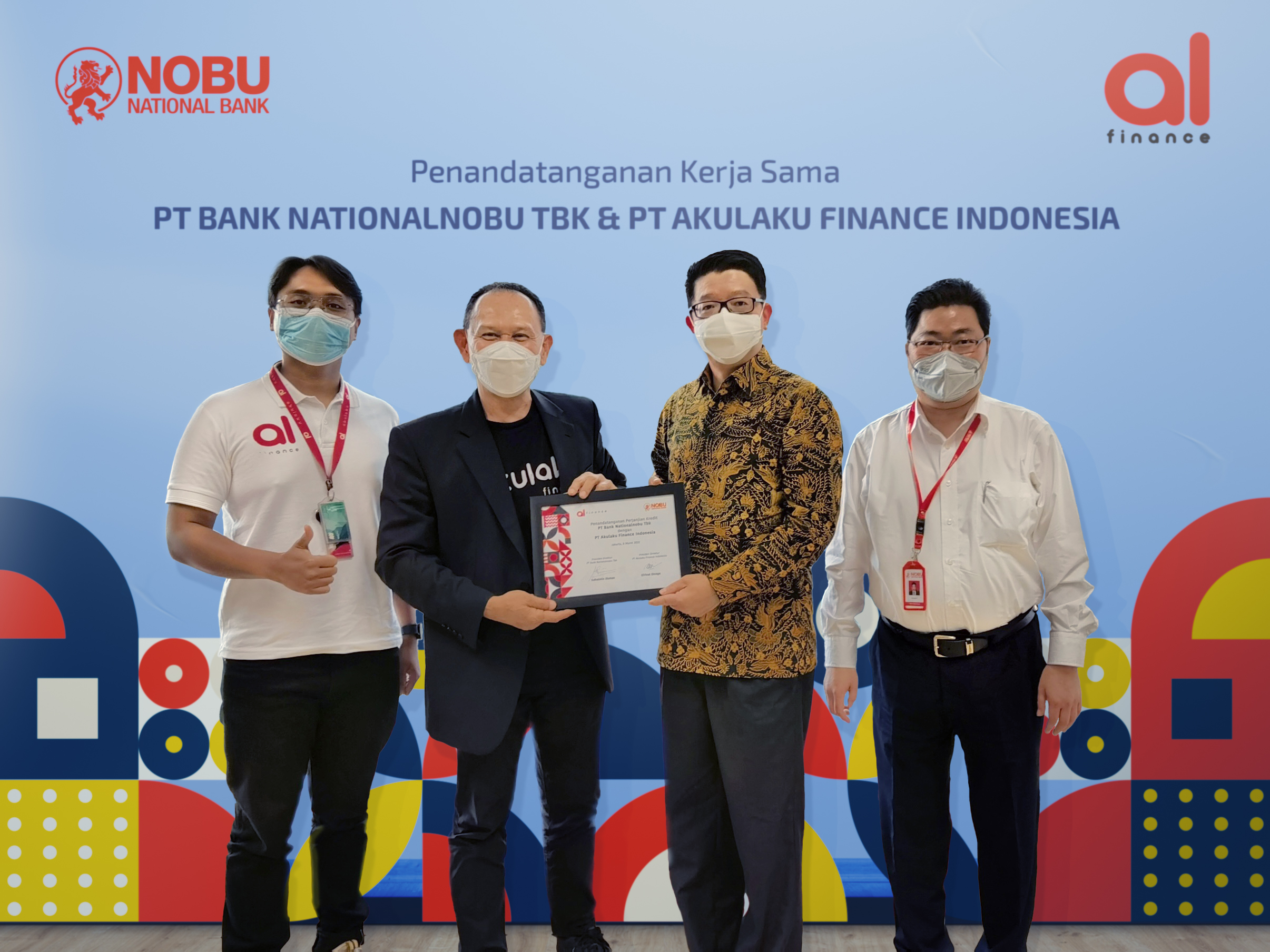 Dukung Akses Keuangan Bagi Masyarakat & UMKM, Nobu Bank Gandeng Akulaku  
