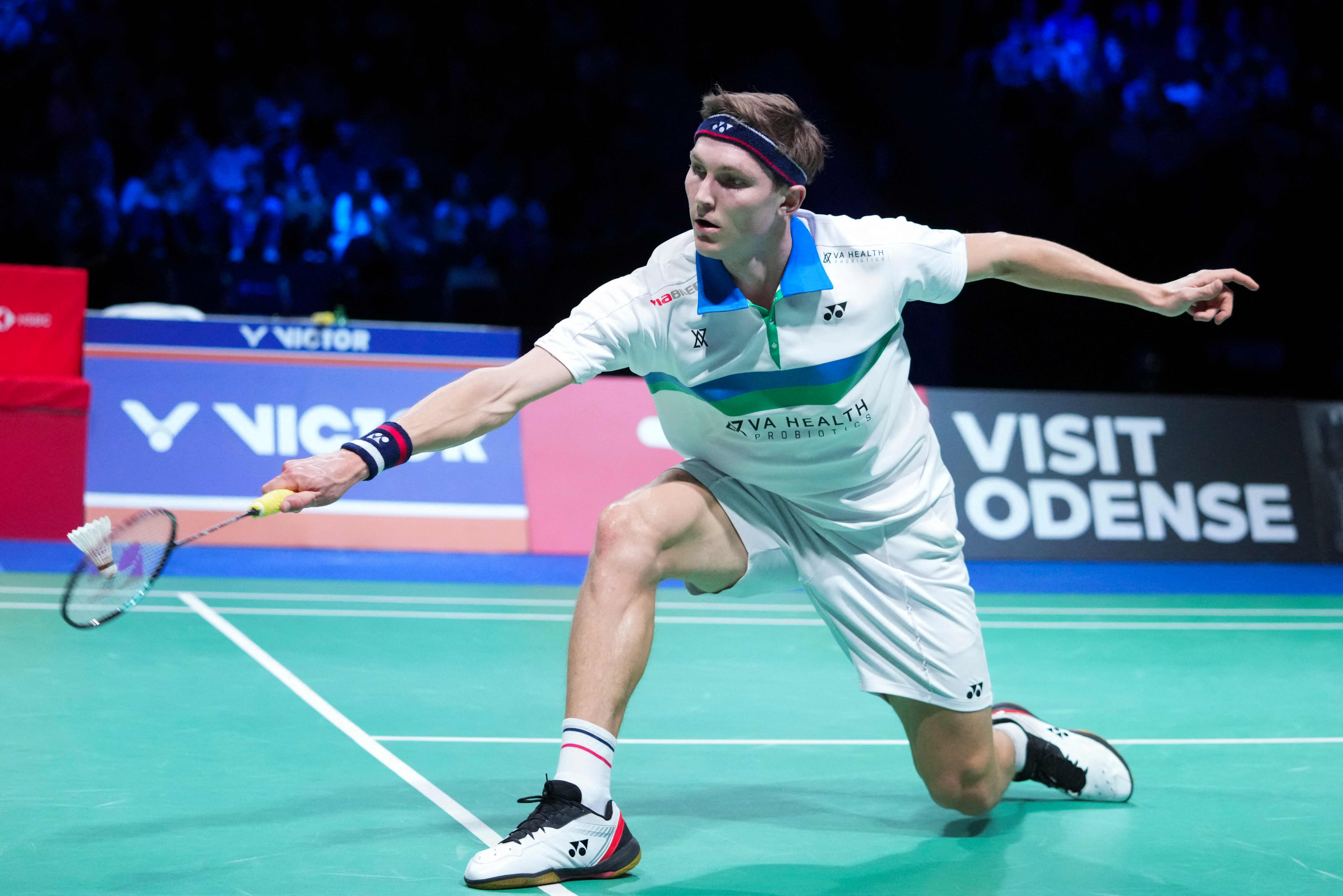Pebulu tangkis Denmark Viktor Axelsen