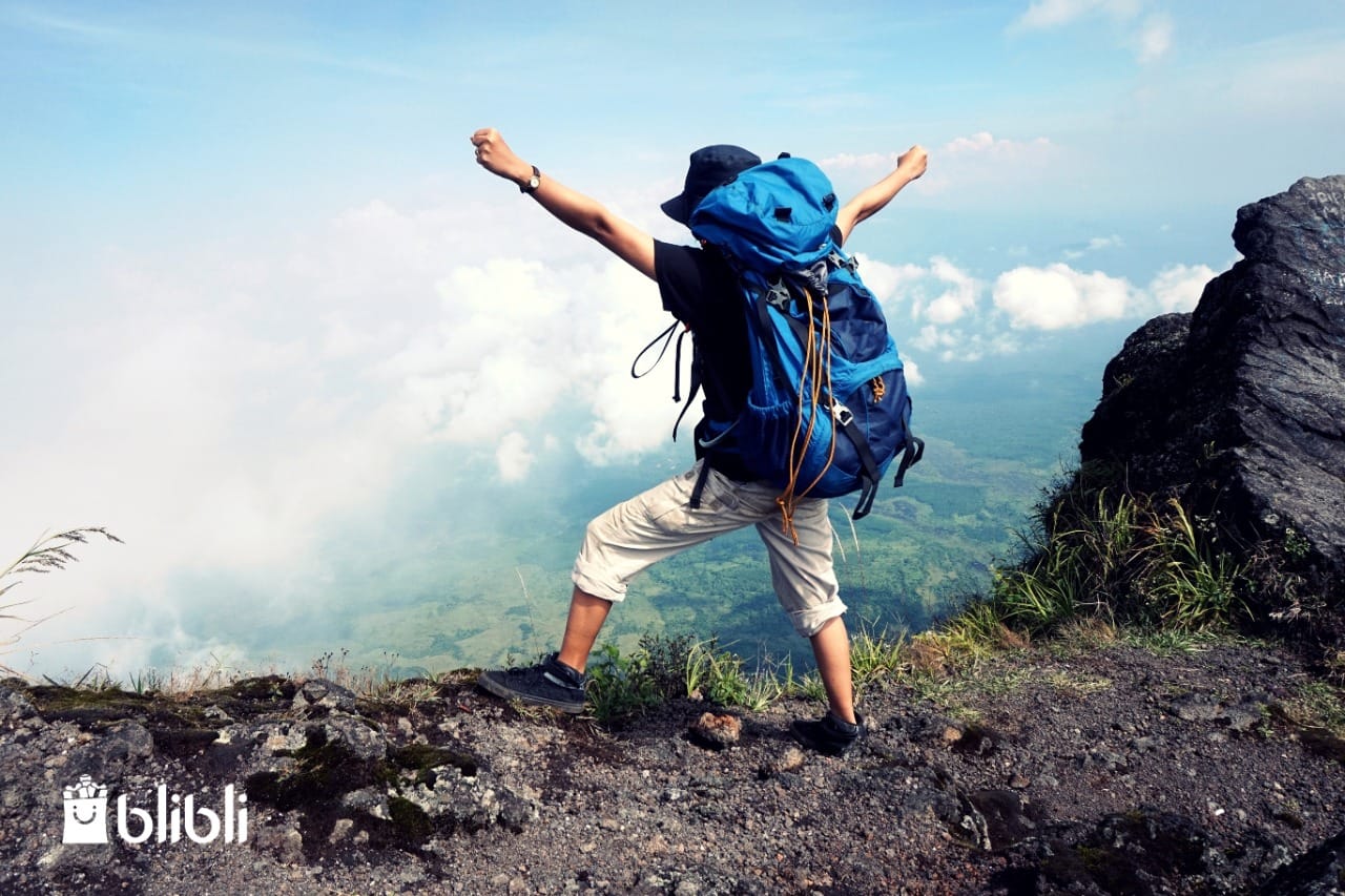 Ilustasi kegiata outdorr yang jadi salah satu sasaran kampanye #BanggaLokal Blibli