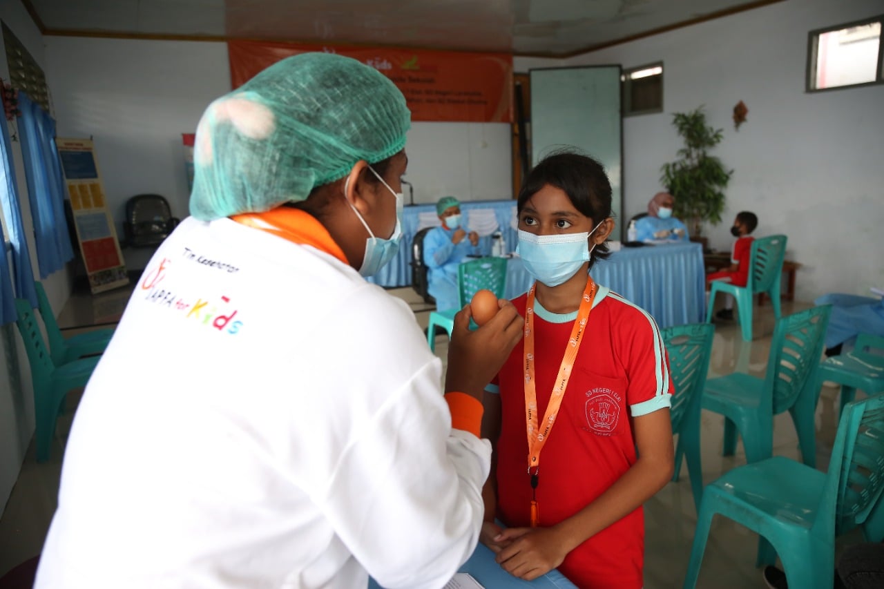 Program pemantauan gizi di Pulau Kei Besar, Maluku