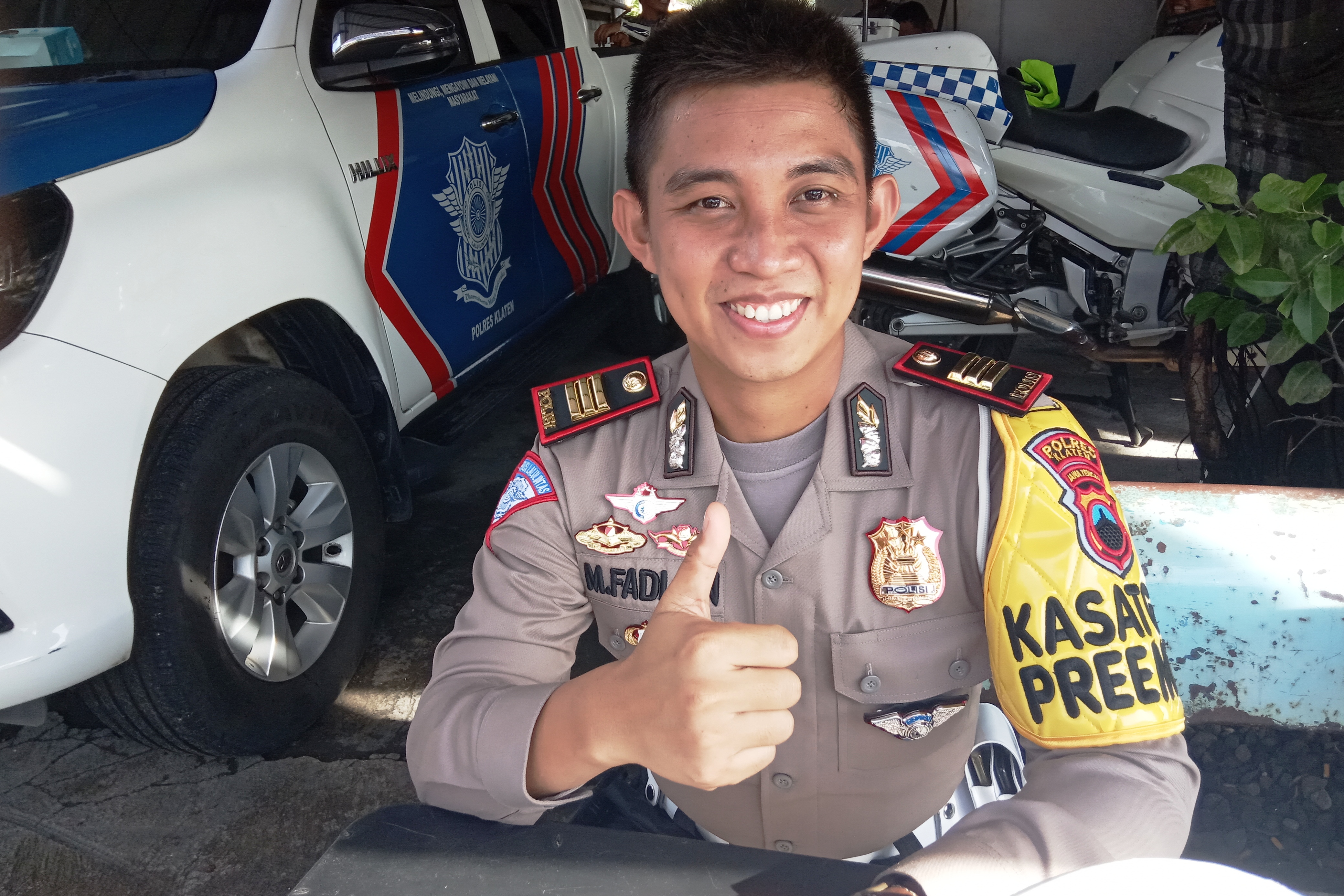 Kasatlantas Polres Klaten AKP M Fadhlan