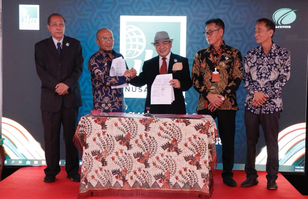 Penandatanganan Memorandum of Understanding (MoU) atau nota kesepakatan PT PT Inti Kreasindo Nusantara dengan mitra.