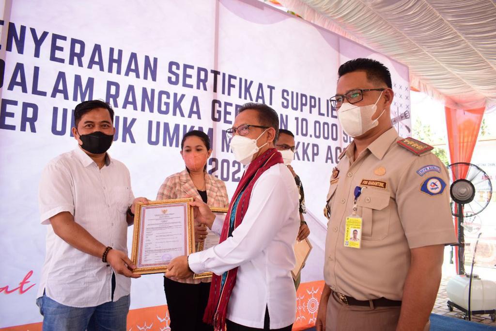 Salah satu penerima sertifikat CPIB dengan jenis produk tuna loin fresh.