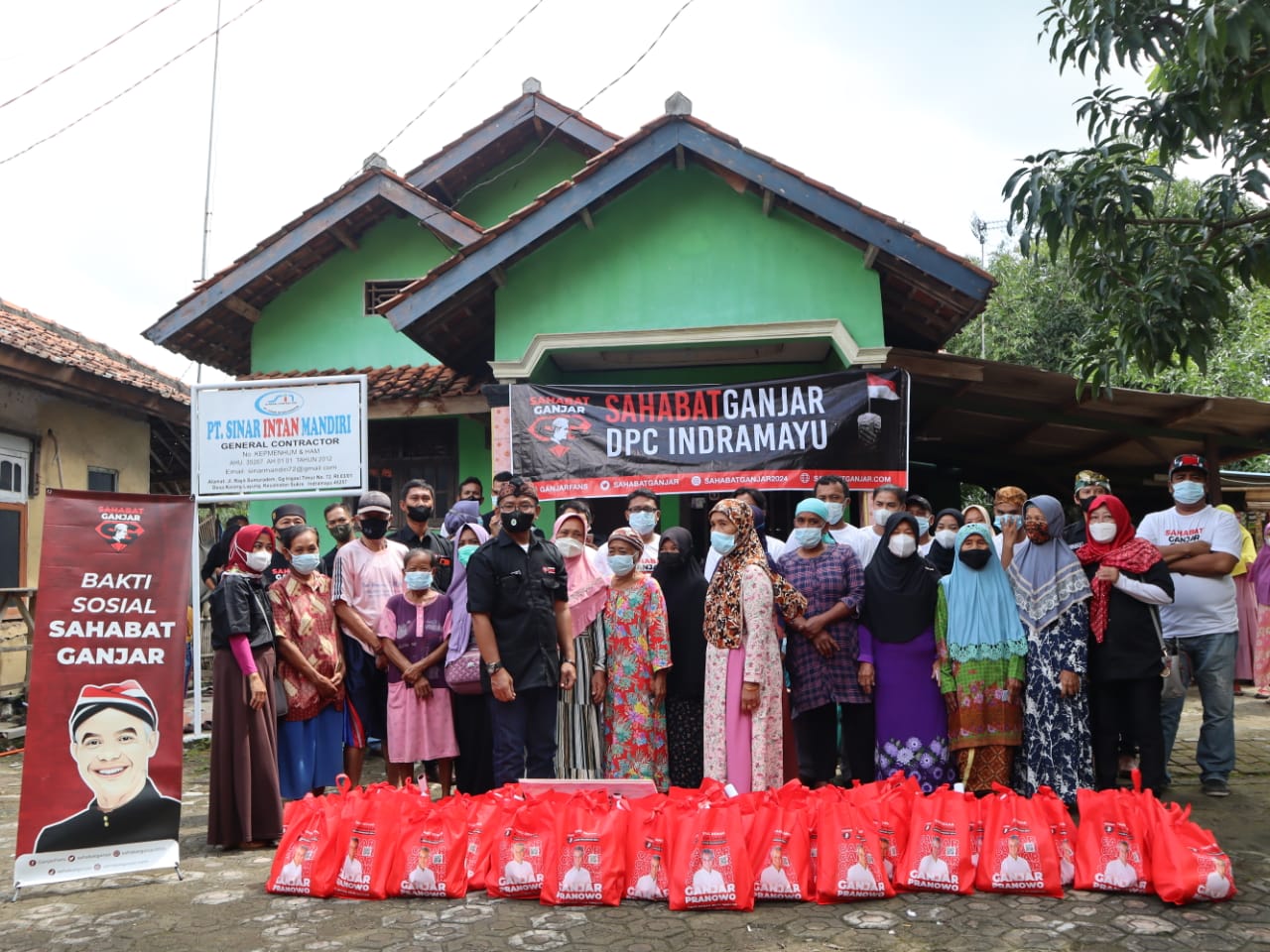 Kegiatan Sahabat Ganjar di Jawa Barat.
