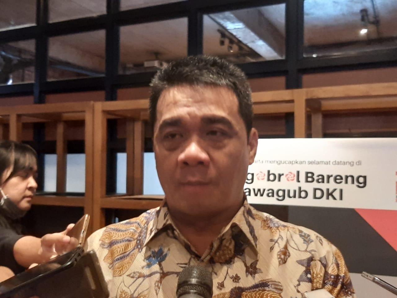  Wagub DKI Jakarta Ahmad Riza Patria.