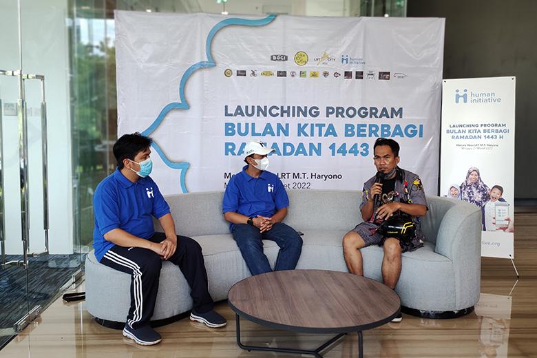 Launching Program Bulan Kita Berbadi Ramadan 1443 H. 